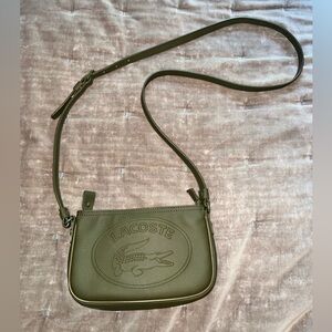 Lacoste Cross Body Bag Green
